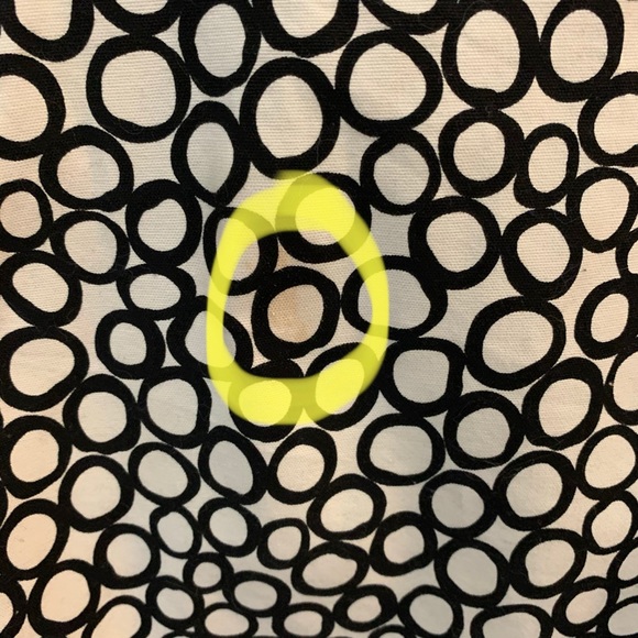 Liz Claiborne Black&White Sleveless Pattern Dress - Picture 5 of 8